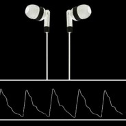 Earbuds to measure racing hearts